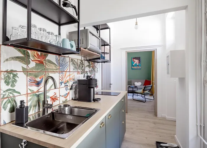 Stylish And Colourful In The Centre